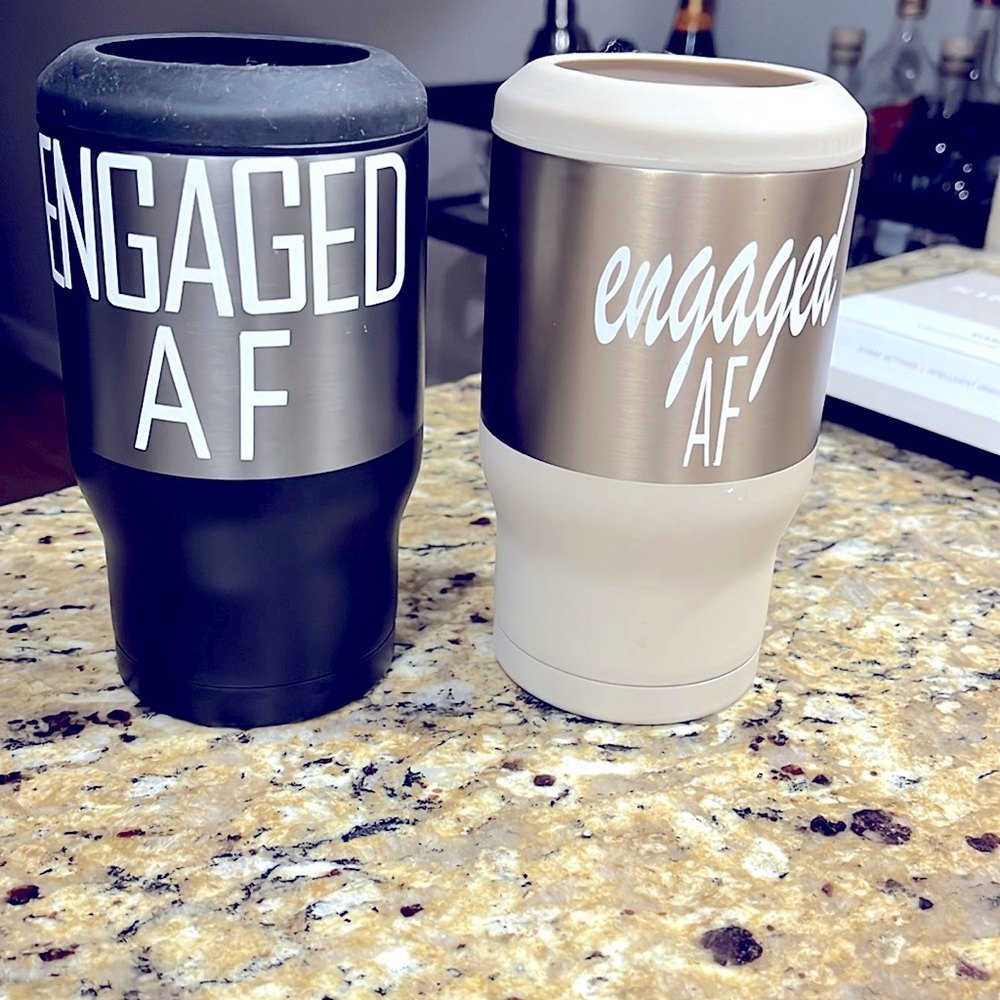 Engagement gift- can holder